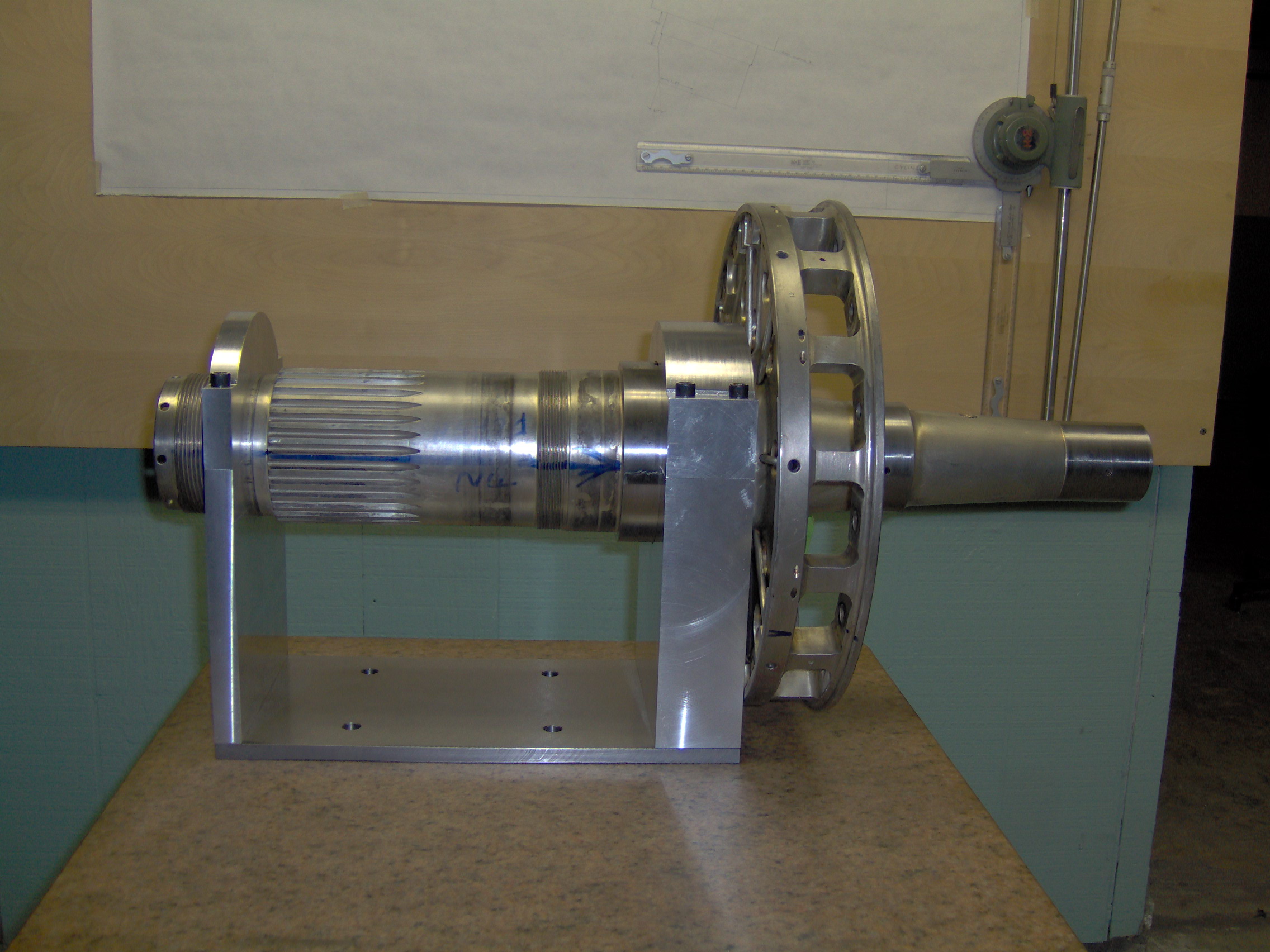 Fixture for R2800 Propeller Shaft rework